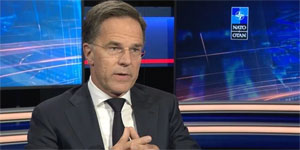 NATO Genel Sekreteri Rutte, Ankara Zirvesi �ncesinde AA'ya konu�tu