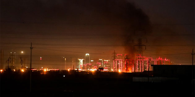 Irak'ta Erbil Havaliman�nda patlama sesleri duyuldu