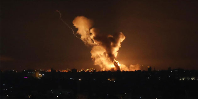 �srail’den L�bnan'�n g�neyindeki �ok say�da beldeye hava sald�r�s�