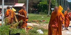 Tayland'da 11 ya��ndaki �ocu�un kulland��� kamyonun �arpt��� 8 ki�i �ld�