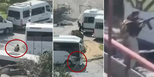 �SRA�L KONSOLOSLU�UNA SALDIRI: 1 �L�, 4 YARALI 