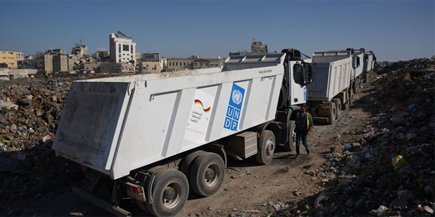 UNDP: Gazze’deki enkaz�n kald�r�lmas� mevcut h�zla 7 y�l s�recek
