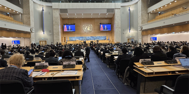 BM Genel Sekreteri Guterres, BM �nsan Haklar� Konseyinin 61. Oturumunun a��l���nda konu�tu