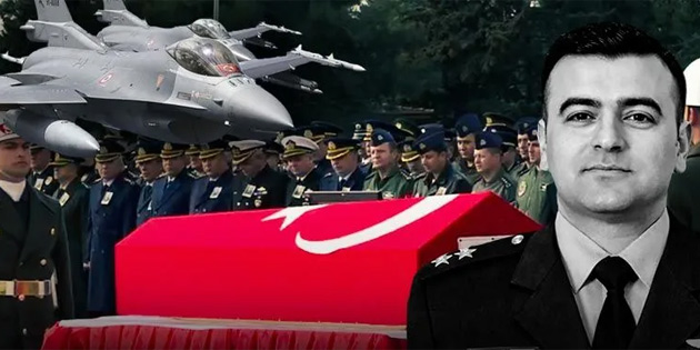 F-16 D��T�, P�LOT B�NBA�I �EH�T OLDU 