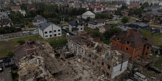 Kiev'e bombalar yad: 12 saatlik saldr ehri harap etti