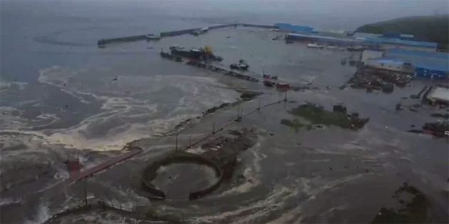 8.8’LK DEPREMN ARDINDAN TSUNAM 