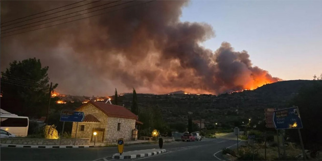 ABD'li uzmanlara gre, Limasol’daki byk yangn sigara izmaritinden kt