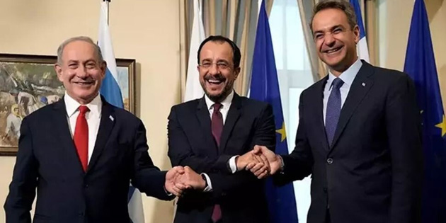 YUNAN�STAN, �SRA�L VE G�NEY KIBRIS ORTAK TATB�KAT YAPACAK 