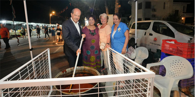 TATAR PEKMEZ FESTVAL’N ZYARET ETT 
