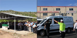 Girne a��klar�nda ya�anan faciada hayat�n� kaybeden �zdemir ve Balyemez topra�a verildi