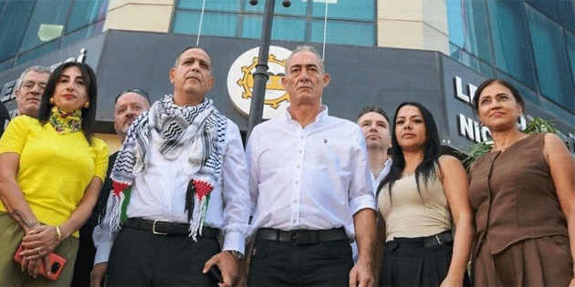 Lefkoa Trk Belediyesi: Filistin bayra belediye binasnda dalgalandrlacak