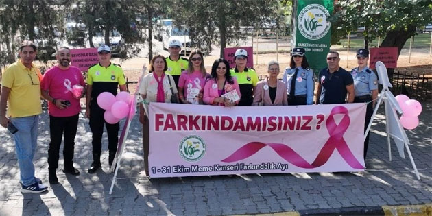 Meme Kanseri Fark�ndal�k Ay�: PGM ve Kanser Hastalar�na Yard�m Derne�i i� birli�inde etkinlik d�zenlendi