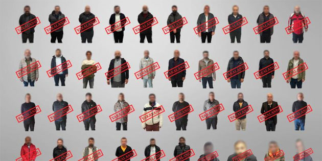 Yerlikaya: “K�rm�z� b�ltenle aranan 40 su�lu yakaland�”