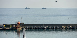 Girne’deki gemi facias�nda 4'�nc� g�n