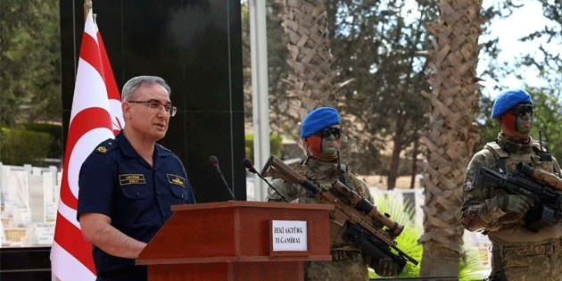Trkiye Cumhuriyeti Milli Savunma Bakanl, haftalk basn bilgilendirme toplantsn Girne'de yapt