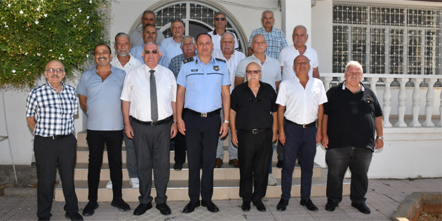 Polis Genel Mdr Ali Adaler, Emekli Polisler Dernei’ni ziyaret etti