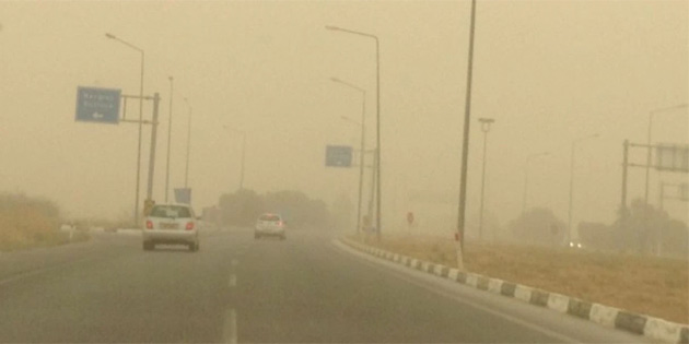 TOZ FIRTINASI TEHD�T ED�YOR 