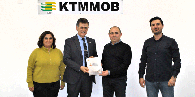 KHK Ba�kan� K�seo�lu, M�hendis ve Mimar Odalar� Birli�i’ni ziyaret etti