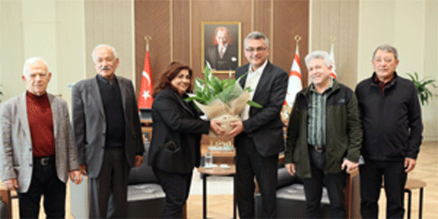 Cumhurba�kan� Tufan Erh�rman, Bar�� Derne�i heyetini kabul etti