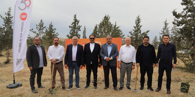 UBP’nin kurulu� y�l d�n�m� kapsam�nda “fidan dikimi” etkinli�i yap�ld�