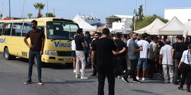 Gemi facias�nda kay�p yak�nlar� Cevdet Y�lmaz’la g�r��mek �zere Lefko�a’ya g�t�r�ld�