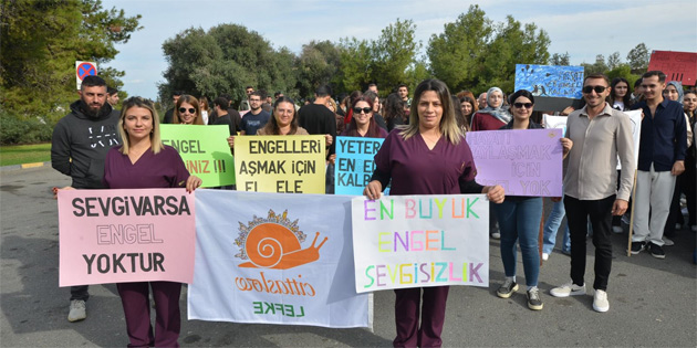 Lefke Belediyesi’nden 3 Aralk Dnya Engelliler Gn iin farkndalk yry