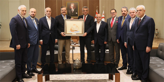 TOBB HEYET�NDEN ERH�RMAN’A Z�YARET 