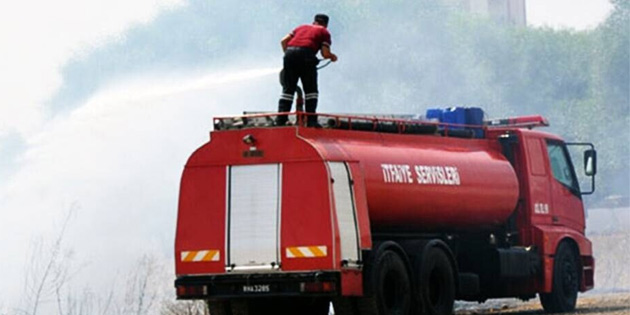 Be ayr blgede kan yangn itfaiye ekiplerince sndrld