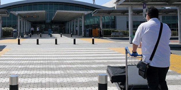 Yunanistan’�n ar�za nedeniyle hava sahas�n� kapamas�ndan, G�ney K�br�s’taki u�u�lar da etkilendi