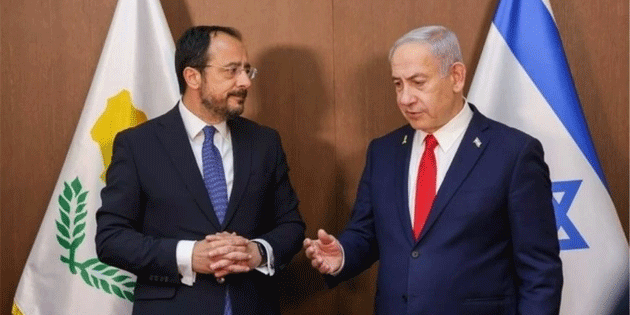 Hristodulidis, Netanyahu ile telefonda g�r��t�