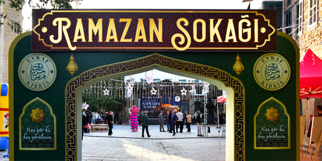 Lefko�a'da “Ramazan Soka��” kuruldu