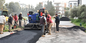 G�nyeli Ac�su Sokak'ta ya�mur suyu drenaj �al��mas� tamamland� <