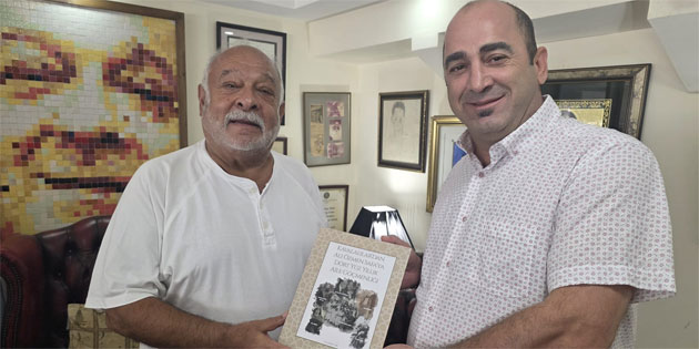 Alihan Pehlivan’dan Ali zmen Safa’ya Nezaket Ziyareti