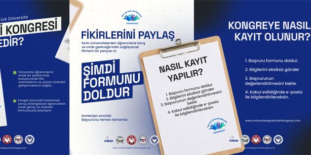 K�br�s T�rk �niversite ��rencileri Kongresi i�in kay�tlar s�r�yor