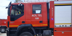Girne, Hamitk�y, Gaziveren ve Ziyamet’te yang�n