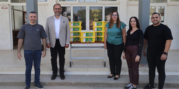 skele Belediyesi, ehit lker Karter lkokulu’na Lego Spike seti hibe etti