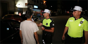 5 il�ede asayi� ve trafik denetimi