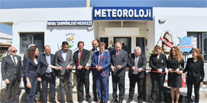 Meteoroloji Dairesi yeni Hava Tahminleri Merkezi d�zenlenen t�renle a��ld�