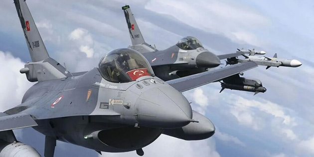KKTC’N�N HAVA SAHASI �HLAL ED�L�NCE �K� F-16 �LE TEDB�R ALDIK 
