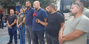 El-Sen grevine d�rt sendikadan fiziki destek: Pazartesiden itibaren kendi i� yerlerinde eylem yapacaklar