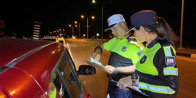 Trafik denetimlerinde 20 alkoll src rapor edildi 