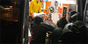 Gnyeli’de evinde mahsur kalan vatandalar tahliye edildi <