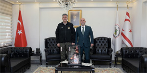 K�br�s T�rk �� �nsanlar� Derne�i, Sivil Savunma Te�kilat� Ba�kan� Hakan Balaban’� ziyaret etti