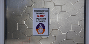 �skele Belediyesi, ha�ere ve sineklere kar�� ila�lama faaliyetlerine ba�lad�