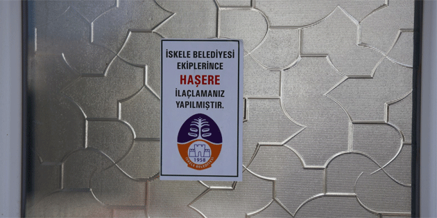 �skele Belediyesi, ha�ere ve sineklere kar�� ila�lama faaliyetlerine ba�lad�