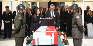 �emsi Kaz�m Erkman i�in Cumhuriyet Meclisi’nde t�ren d�zenlendi