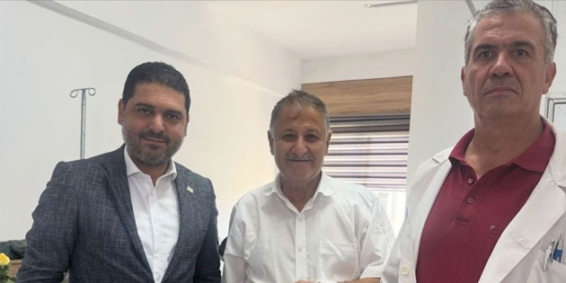 Ahmet Savaan, Ali Pilli'nin taburcu olduunu duyurdu