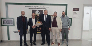 Vak�flar �daresi Genel M�d�r� Prof. Dr. T�mer, “�yilik Bah�esi” projesini ziyaret etti