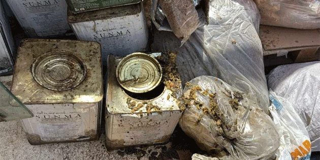 Gazimausa Belediyesi kaak baharat deposunu mhrleyip ceza kesti
