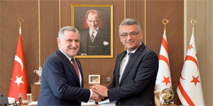 Erh�rman, TC Gen�lik ve Spor Bakan� Osman A�k�n Bak’� kabul etti